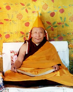 The 6th Kyabje Yongzin Ling Rinpoche (1903 - 1983)