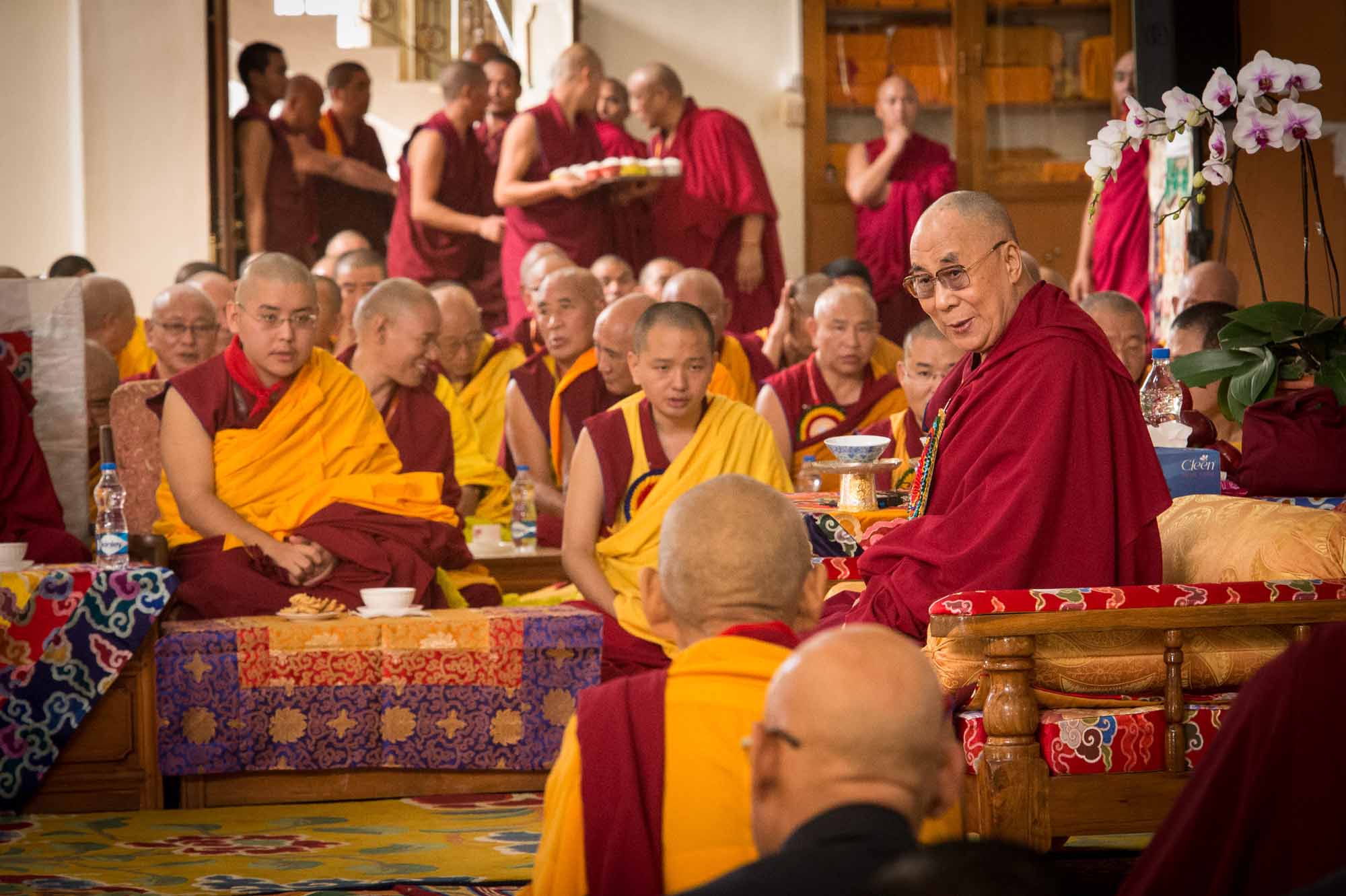 Ling Rinpoche, Mundgod, Karnataka, India, 2014_12_21