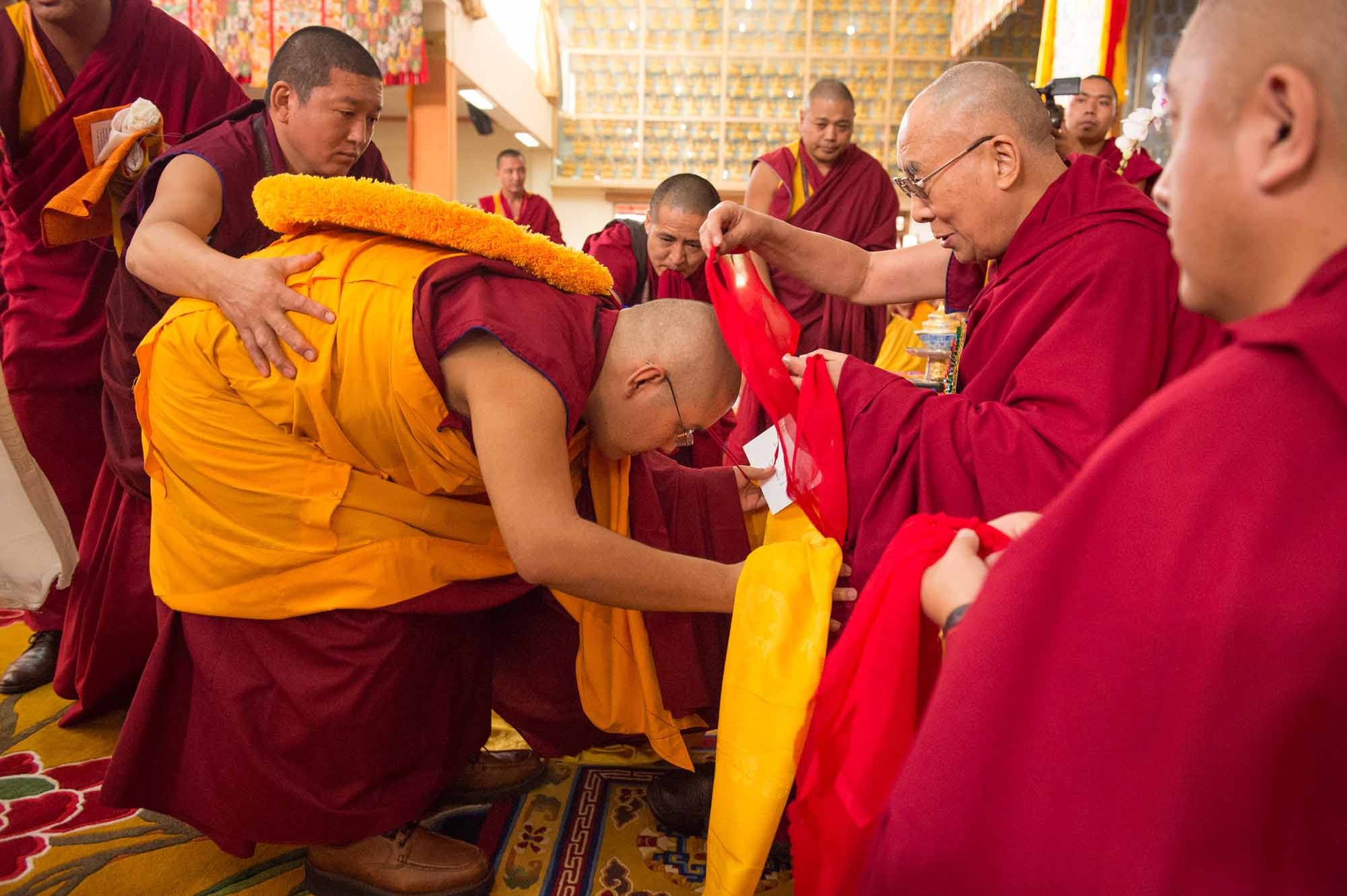 Ling Rinpoche, Mundgod, Karnataka, India, 2014_12_21