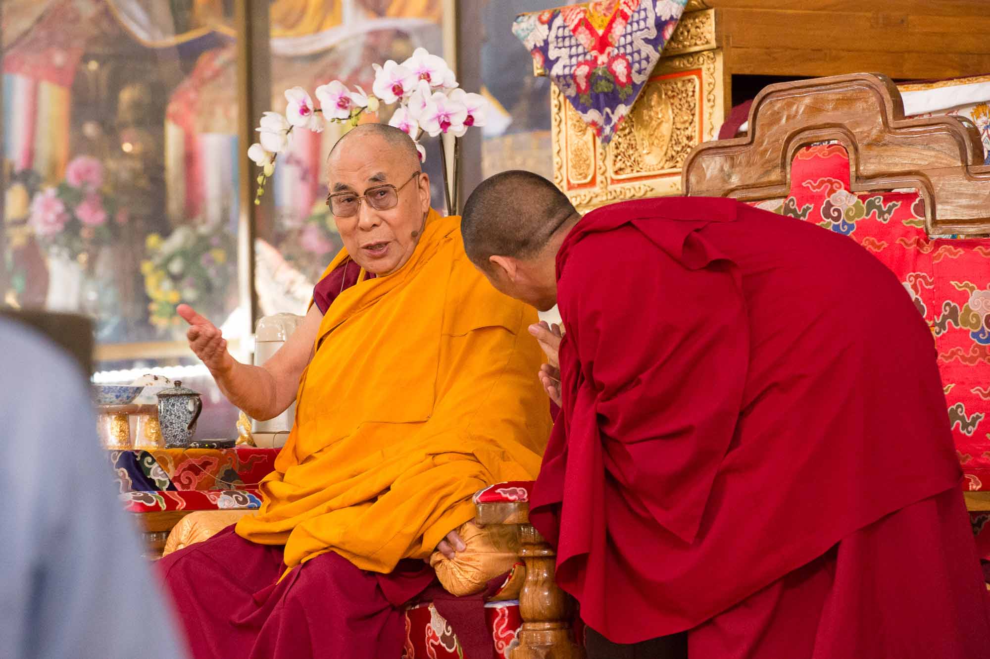 Ling Rinpoche, Mundgod, Karnataka, India, 2014_12_21